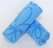 Ručník Flowers modrý - 50x90 cm | Modrá