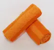 Ručník Stripe oranžový - 50x90 cm | Oranžová