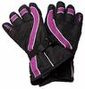 Dámské rukavice Loap VIOLA V02K | Velikost: XS | Černo-fialové