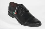 Pánské kožené boty 9468A Nero | Velikost: 41 | Černá