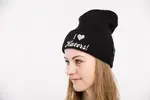 ČEPICE I LOVE HATERS | Černá