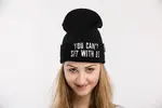 ČEPICE YOUCANT | Černá