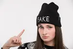 ČEPICE FAKE | Černá
