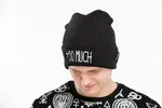 ČEPICE TOOMUCH | Černá