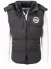 Pánská vesta Geographical Norway VERON MEN | Velikost: M | Šedá