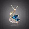 Řetízek s přívěškem Gold Swan | Zlatá