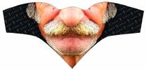 Obličejový šátek Bugaboos Moustache | Velikost: S/M
