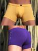 Pánské boxerky žlutá + fialová | Velikost: L