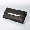 Stylová dámská kožená peněženka - model D černá