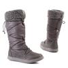 Dámské zimní sněhule šedé značky Emilia Shoes | Velikost: 36 | Šedá