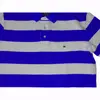 Pánská polokošile Tommy Hilfiger - tmavě modré proužky | Velikost: S