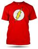 Pánské tričko s logem Flash | Velikost: S | Červená