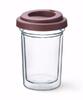 Dvoustěnná sklenka Coffe to GO z varného skla, 0,3 litru