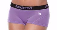 1x dámské kalhotky Addicted Classic - fialová | Velikost: XS