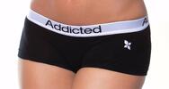 1x dámské kalhotky Addicted Classic - černá | Velikost: XS