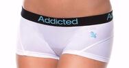 1x dámské kalhotky Addicted Classic - bílá/modrá | Velikost: XS