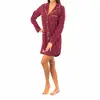Pohodlná noční košilka Tommy Hilfiger Maroon | Velikost: S