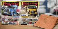 Trucker + ručník Kongo (barva béžová)