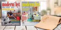 Moderní byt + ručník Kongo (barva máslová)