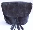 Dámské módní crossbody kabelky BX54 | Černo-šedá