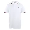 Fred Perry Polo Tričko white (red/navy) | Velikost: S