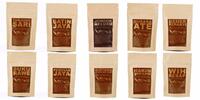 Čerstvě pražená káva - set Best of Aceh Indonesia 10x 50 g