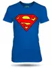 Dámské tričko Superman | Velikost: S | Modrá