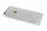 Prémium třpytivá fólie pro iPhone 5/5s - silver