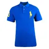 Ralph Lauren Polo Tričko Custom-Fit Active Blue Big Pony | Velikost: S