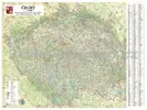 Nástěnná mapa - Čechy