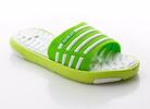 Dámské zelenobílé pantofle 2215 | Velikost: 36