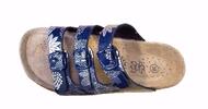 Korkové pantofle modré - lesk 1902 | Velikost: 36