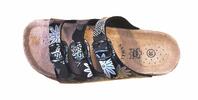 Korkové pantofle černé - lesk 1903 | Velikost: 36 | Černá