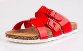 Korkové pantofle červené 2198 | Velikost: 36 | Červená