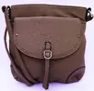 Dámské módní crossbody kabelky H6508 | Tm. hnědá
