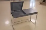 Dětský psací stůl Schmink - šedý