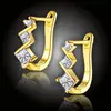 Pozlacené náušnice La Diamantina Aria Gold