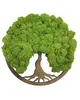 Machový obraz Simple Palisander "Strom života" (20 cm) | Typ: Rám palisander