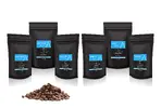 Degustační balení jednodruhových káv Premium Alesio (6 × 100 g)