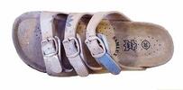 Korkové pantofle růžové -lesk-1901 | Velikost: 36 | Růžová