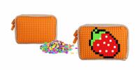 Pixelová příruční taška - oranžová