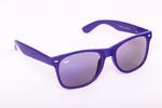Fialové brýle Kašmir Wayfarer - skla nafialovělé světlé