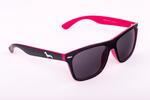 Černo-růžové brýle Kašmir Wayfarer - skla středně tmavé