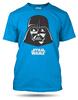 Pánské tričko Darth Vader Blue | Velikost: S | Modrá
