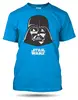 Pánské tričko Darth Vader Blue | Velikost: S | Modrá