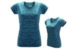 Sportovní melírované triko | Velikost: S | Modrá