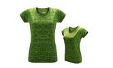 Sportovní melírované triko | Velikost: S | Zelená