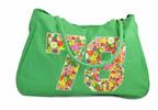Velká plážová taška - "78" | Zelená