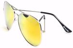 Sluneční brýle MEATFLY TOMCAT A-Silver/Orange