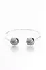 Náramek zdobený perlami Swarovski® - Crystal dark grey pearl
